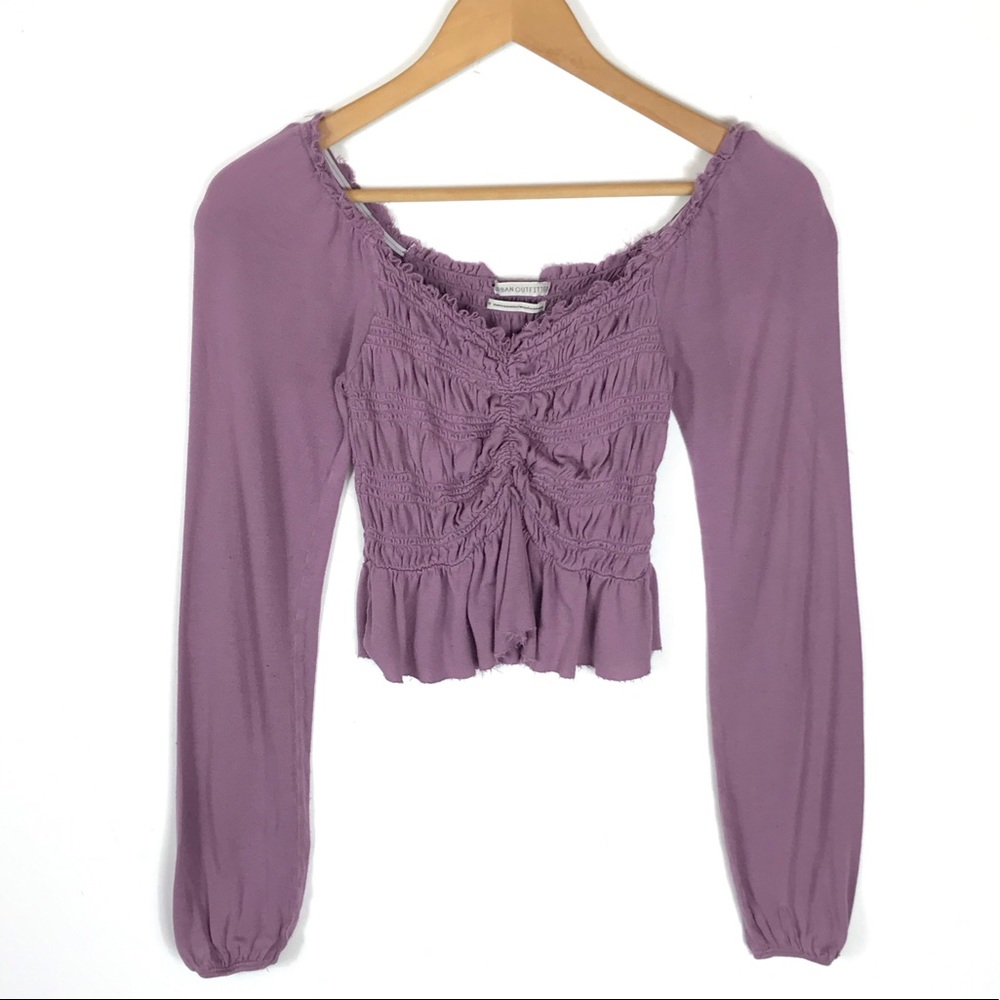 Urban Outfitters Crop Top Long Sleeve